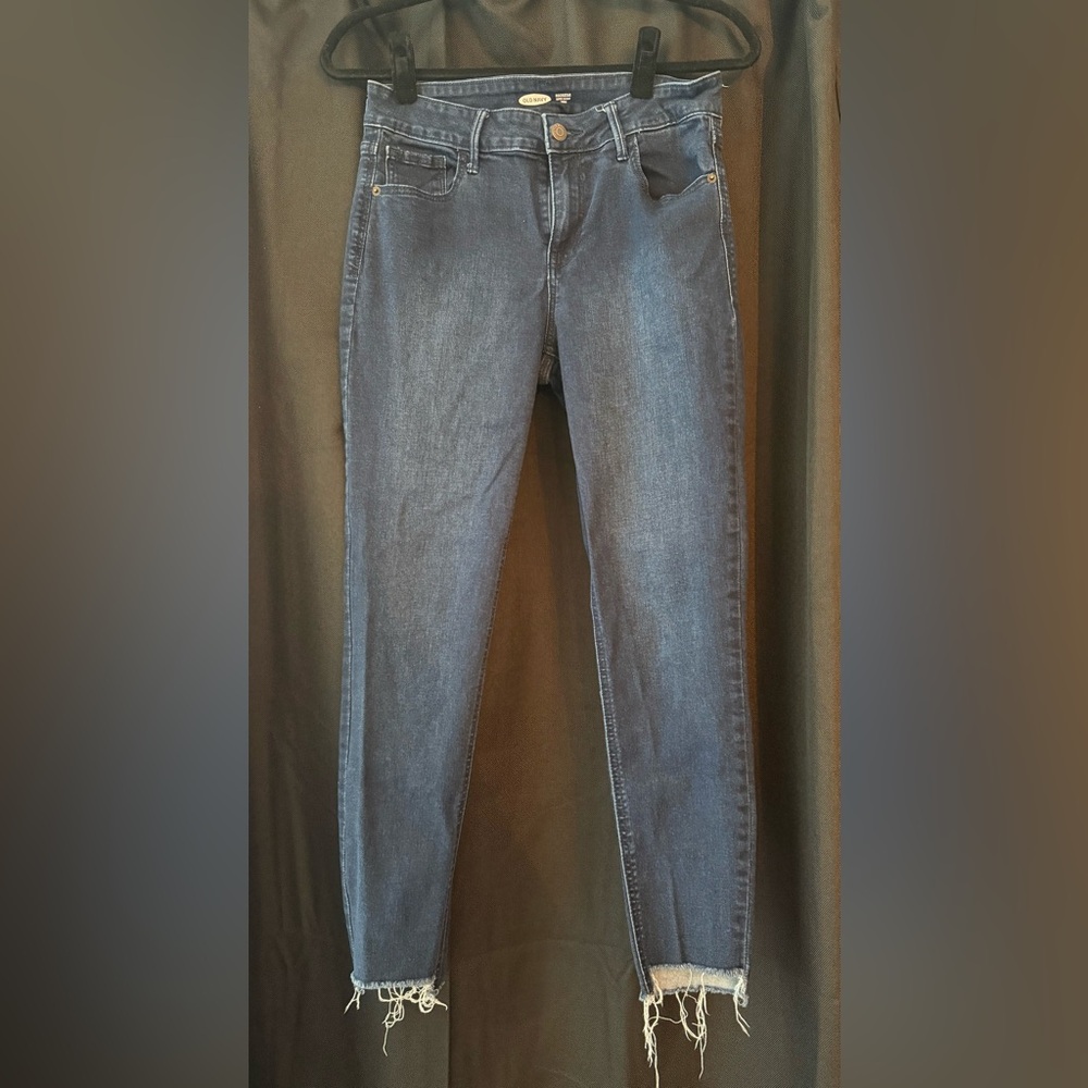 Old Navy Indigo Rockstar Super Skinny Jeans